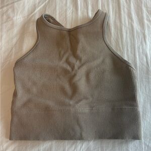 Gilly Hicks ribbed racer back tank